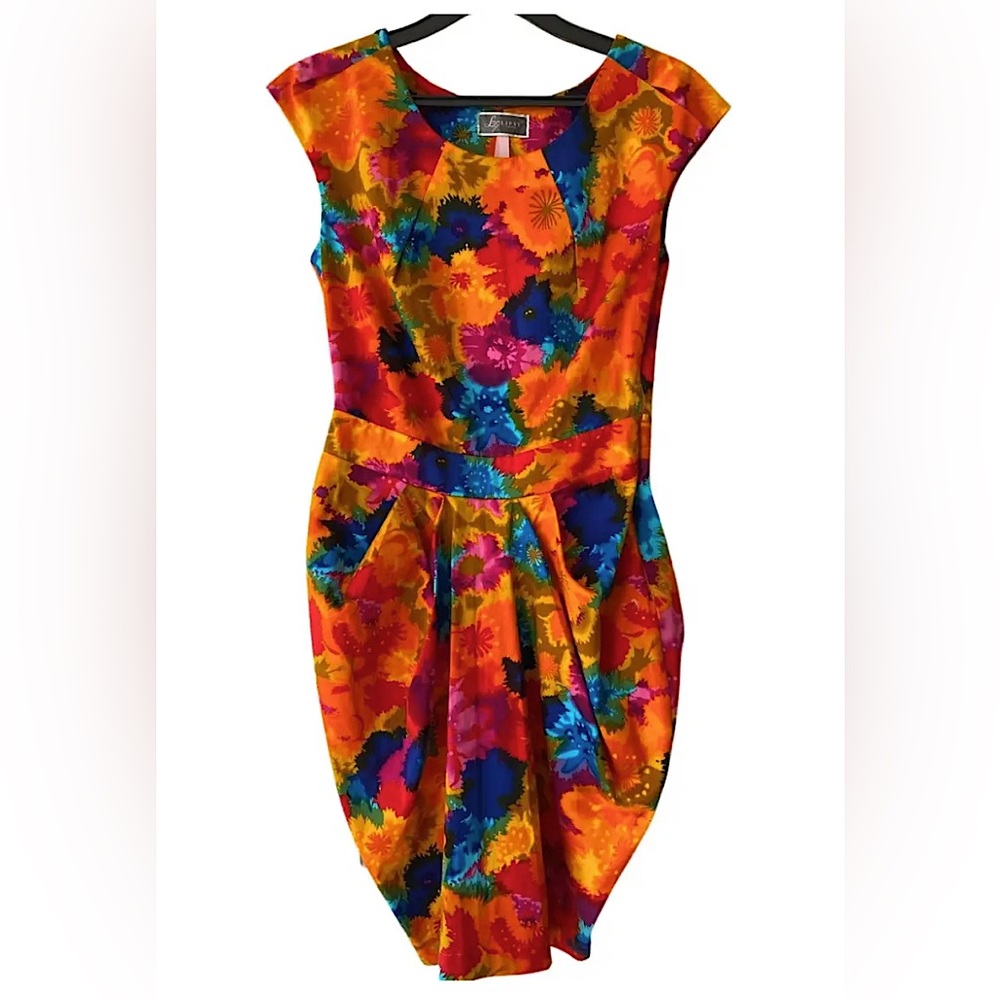 Multicolored Floral Print Lipsy Dress